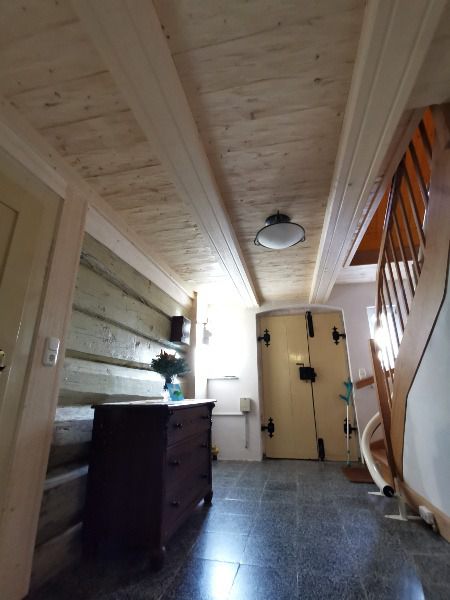 Decke mit gehackter Fichte, gewachst Decke mit gehackter Fichte, gewachst