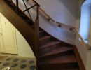 neue Treppe mit wiederverwendetem historischen Geländer neue Treppe mit wiederverwendetem historischen Geländer
