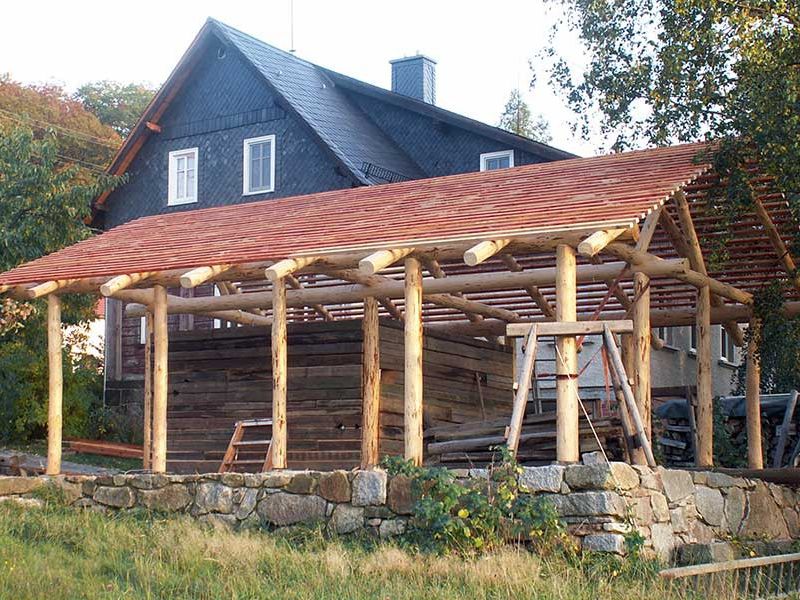 carport rundholz carport rundholz